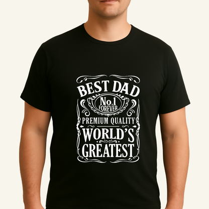 Polo de Hombre Best Dad/Grandpa Whisky