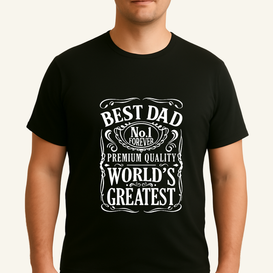 Polo de Hombre Best Dad/Grandpa Whisky