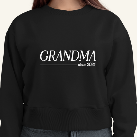 Polera de Adulto GRANDMA SINCE (año personalizado)