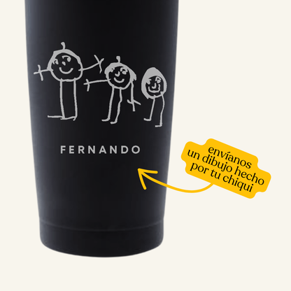 Mug Térmico Obra de arte (grabado laser)
