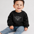 Polera KID I'm The Reason Mom Needs Coffee