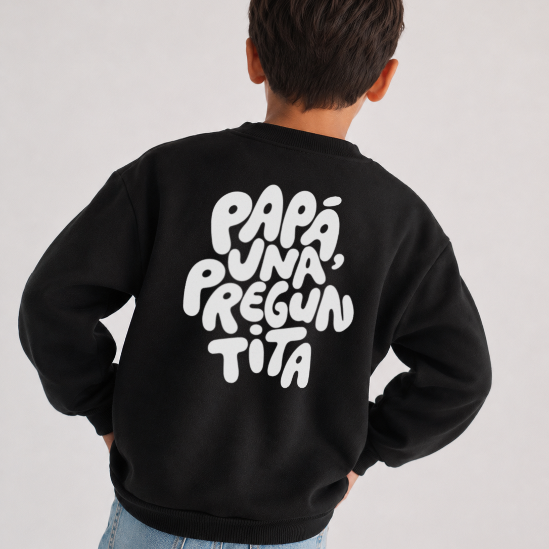 Polera KID Papá, una Preguntita