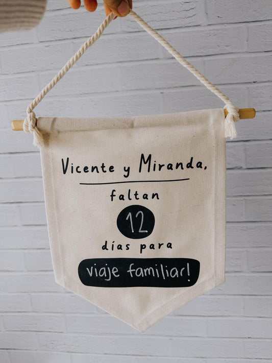 Banderita Cuenta Regresiva