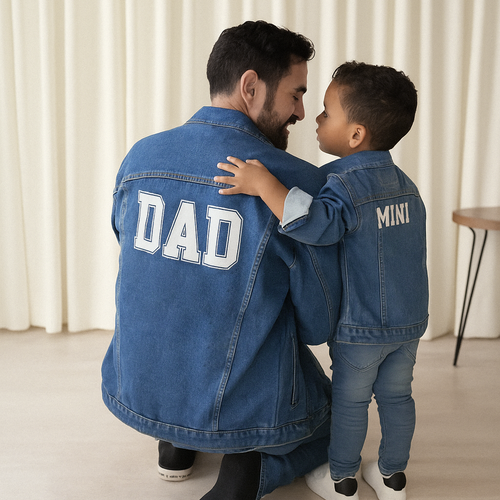 WAREHOUSE SALE · Casaca Jean Adulto