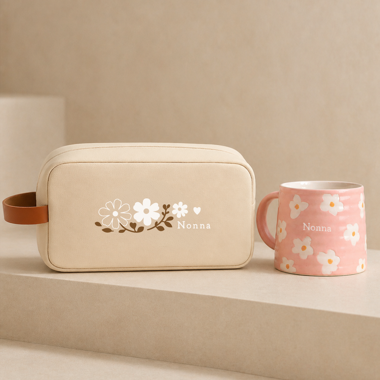 Pack Favorito - Taza Flower + Neceser Flower
