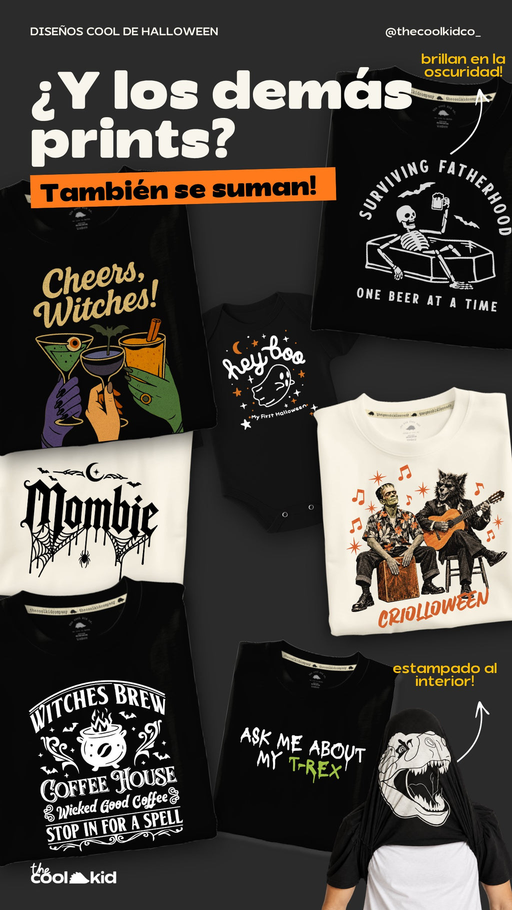Diseños de Halloween de The Cool Kid