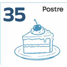 35 Postre
