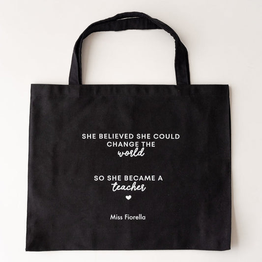 ToteBag She believed she could change the world
