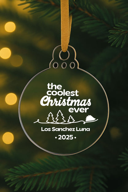 Adorno de Navidad Acrílico