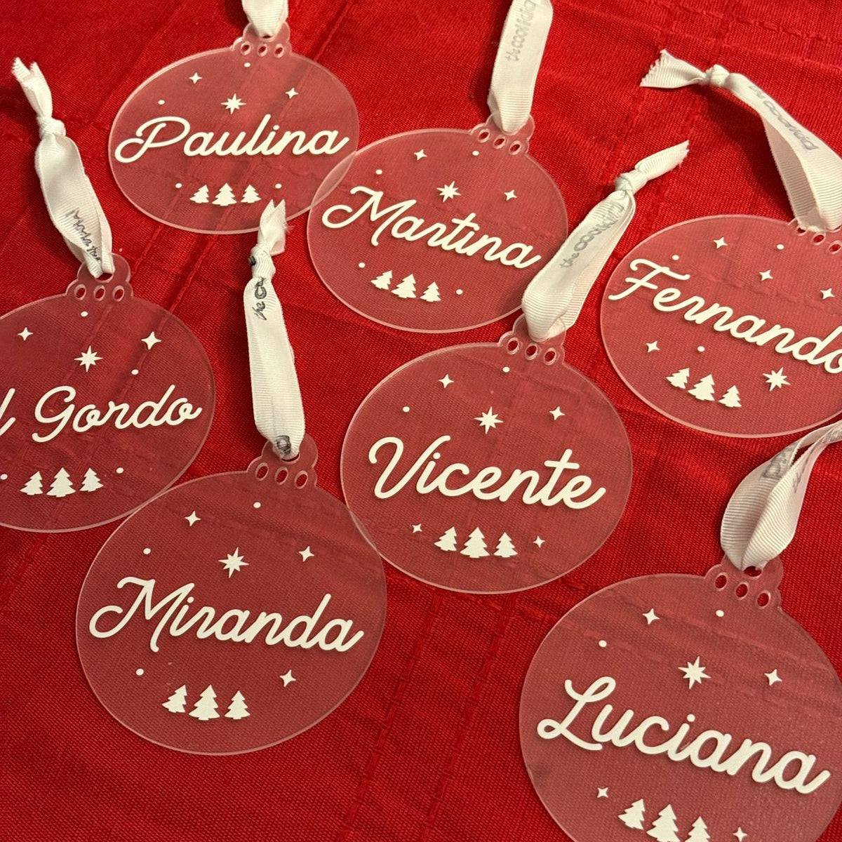 Adorno de Navidad Acrílico