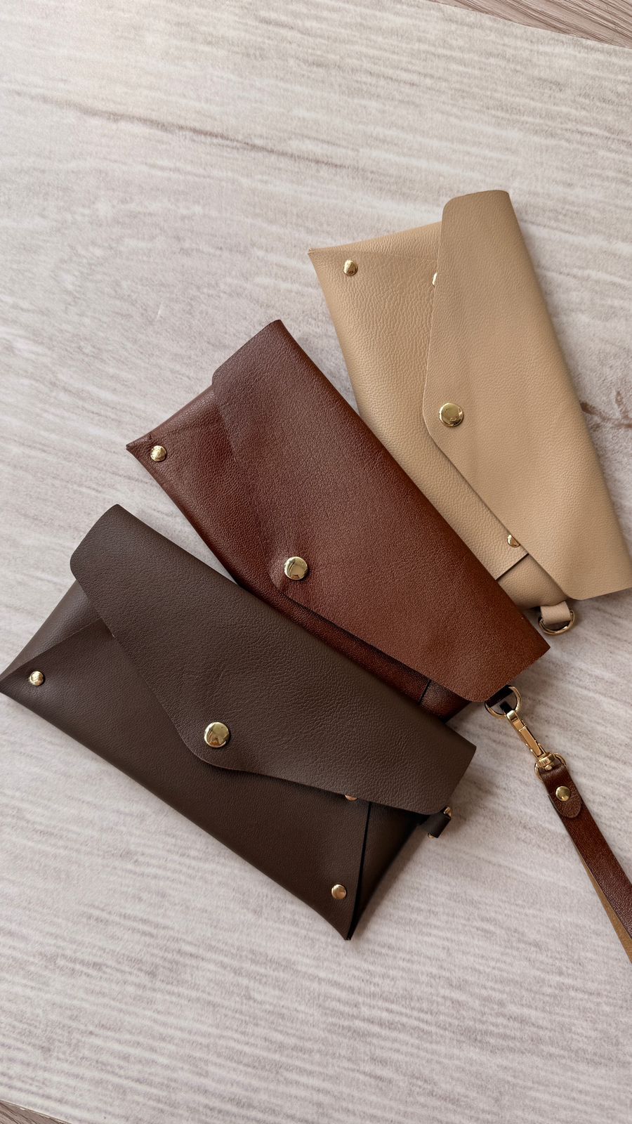 Clutch de Cuero Personalizado