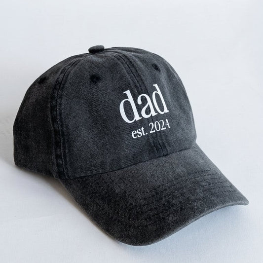 Gorra ESTAMPADA dad/abuelo est (Nombre Personalizado)