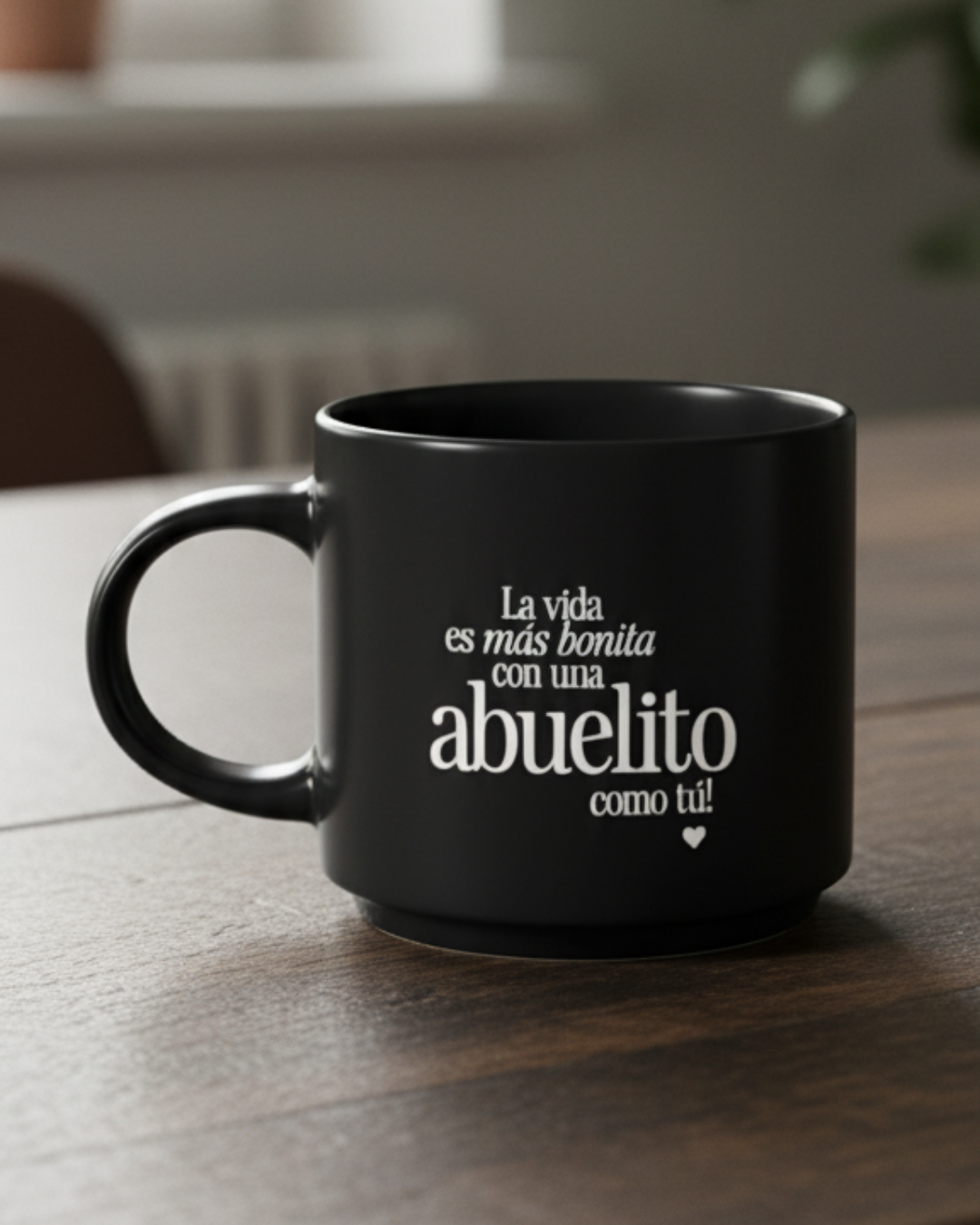 Taza La vida es más bonita con un ABUELITO como tú
