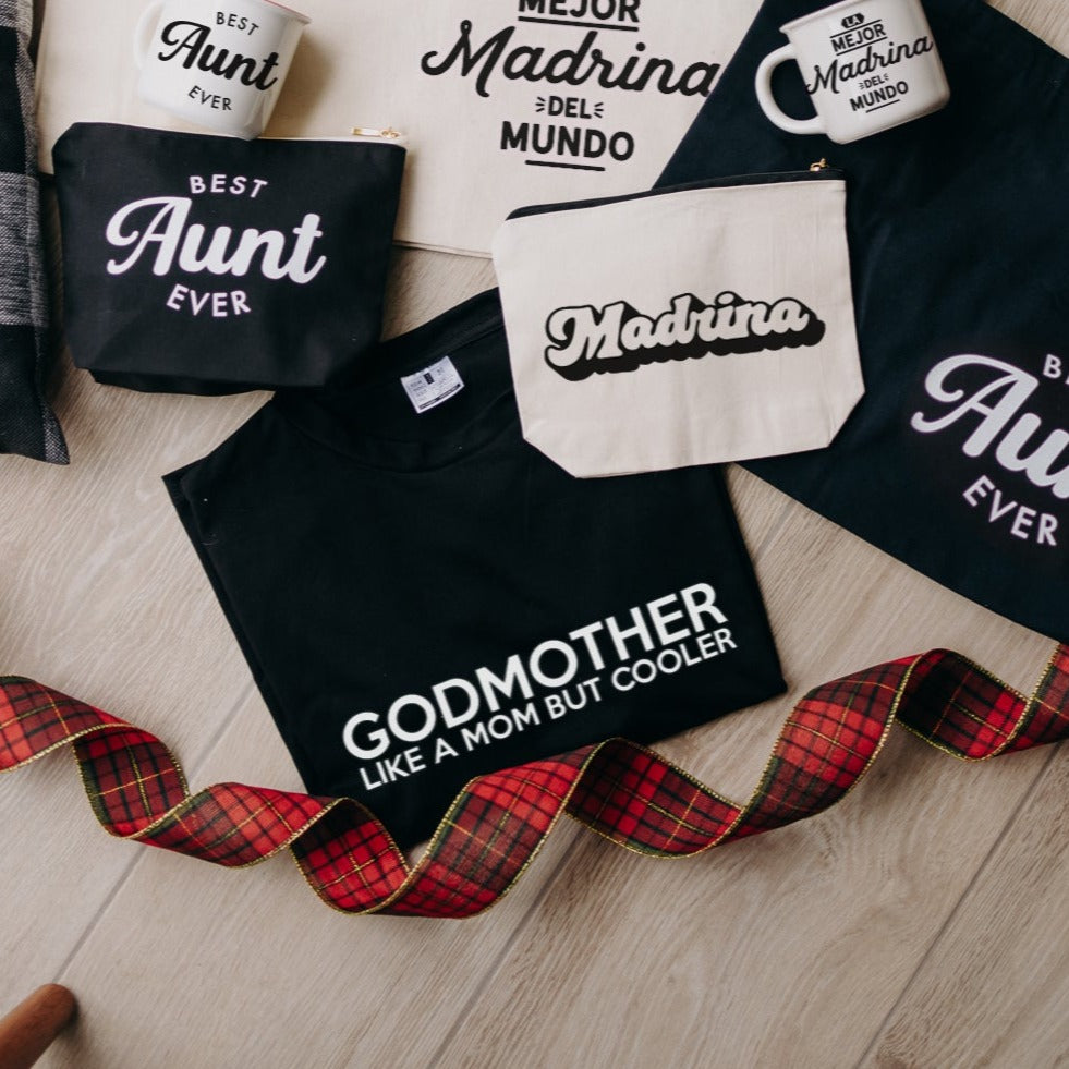Polo Adulto Godmother Like Mom But Cooler